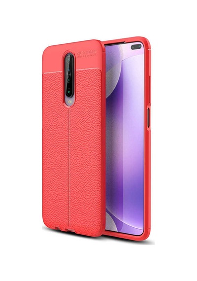Xiaomi Poco X2 Kılıf Zore Niss Silikon Kapak Kırmızı