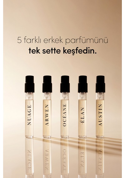 Erkek Parfüm Deneme Set 5x2 10ml Aromatik