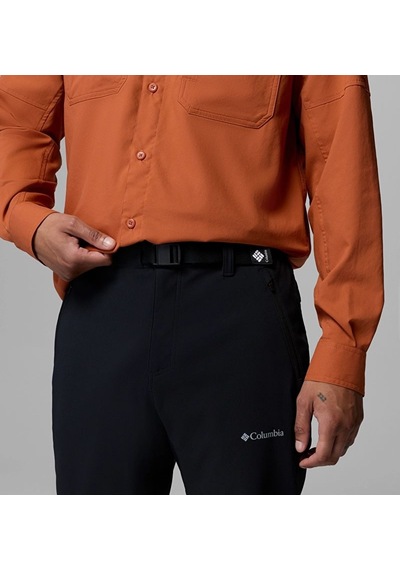 Columbia Essential Hike Brushed Back Erkek Pantolon Ao5168 Siyah
