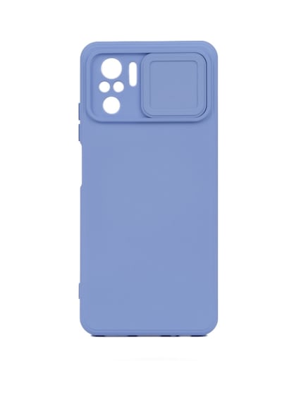 Fibaks Redmi Note 10/10s Uyumlu Kılıf Içi Kadife Sürgülü Slide Kamera Korumalı Lansman Kapak Lila