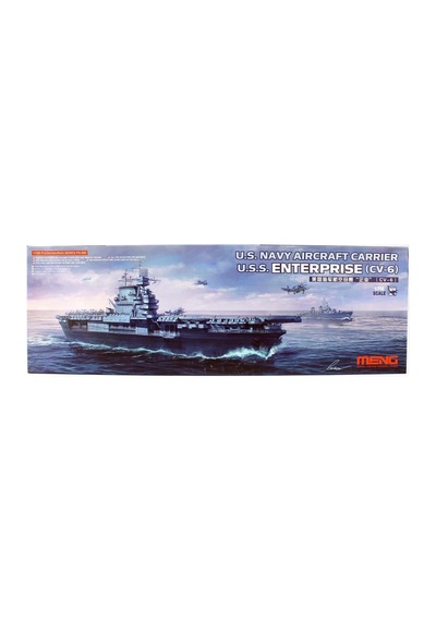 Meng Ps-005 1/700 Ölçek, Amerikan U.s.s. Enterprise Cv-6 Uçak Gemisi, Plastik Model Kiti