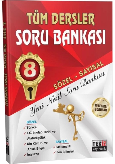 Lgs Tüm Dersler Soru Bankası 8. Sınıf