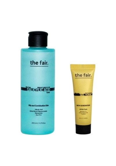 The Fair. The Fair. Yağlı Cilt Salisilik Asit Tonik 200 Ml Ve Besleyici Multi Vitamin Jel Tonik 30 Ml