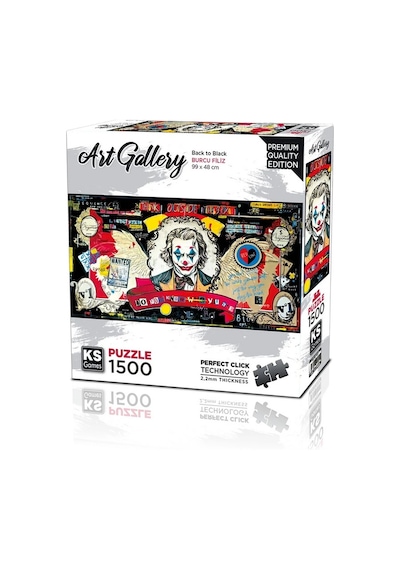 Ks Games Back To Black Puzzle 1500 Parça
