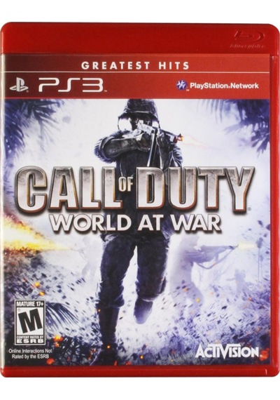 Call Of Duty: World At War Greatest Hits - Ps3 Oyun