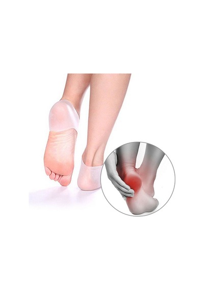 Silikon Koruyucu Ayak Bileği Jel Desteği Plantar Fasiit Topuk Dikeni