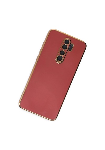 Xiaomi Redmi Note 8 Pro Kılıf Volet Silikon - Kırmızı 0.2M-Çok Renkli