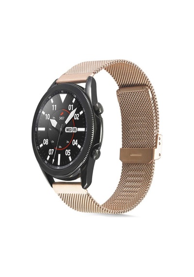 Kilifone - Huawei Uyumlu Gt2 46mm - Kordon 22mm Metal Kordon Krd-45