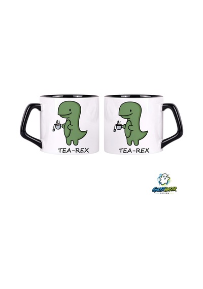 Ghostbastır Desıgn Tearex Kupa Bardak Tek Adet 0917 Çok Renkli