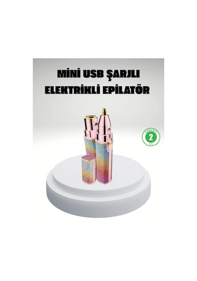 Gld-spt- Şarjlı Mini Yüz Ve Kaş Epilatörü Ağrısız Ve Hassas Temizlik