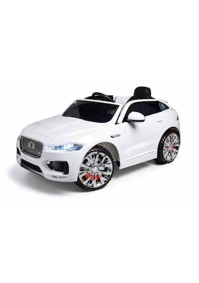 Freebebek Jaguar 12 Volt Kumandalı Akülü Araba Beyaz
