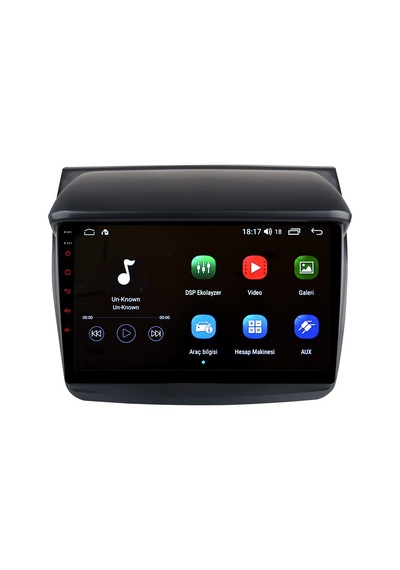 Otolas Mitsubishi L200 Android Multimedya Navigasyon Oto Teyp 4 Gb + 32 Gb 9"