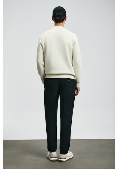 Lufian Henry Erkek Sweatshirt Kırık Beyaz Kırık Beyaz 112030173100510 Beyaz