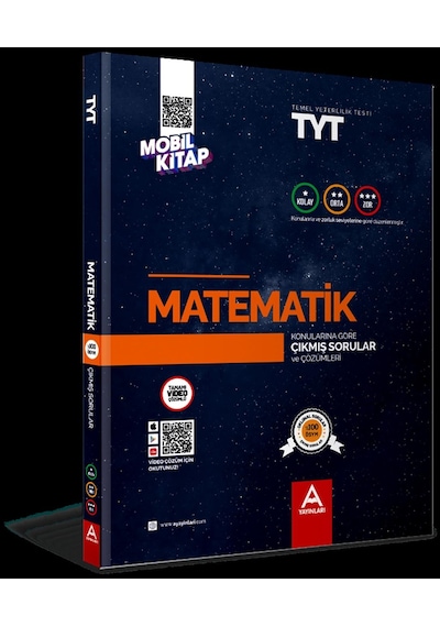 TYT Matematik Konularına ve Zorluk Derecelerine Göre Çıkmış Soru ve Çözümleri -  A Yayınları