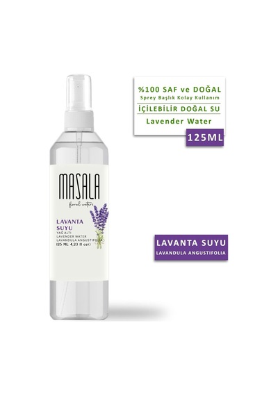 Tr Hidrolat Seti%100 Doğal Yağlı Saf Gül Suyu - Biberiye Suyu - Lavanta Suyu 3 X125 Ml.