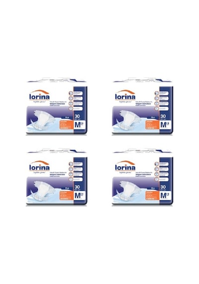 Lorina Belbantlı Hasta Bezi M 120 Adet