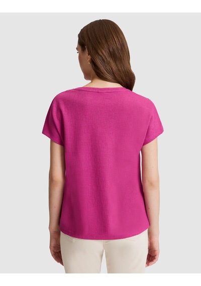 Pierre Cardin Kadın Fuşya Tişört 50323604-vr023
