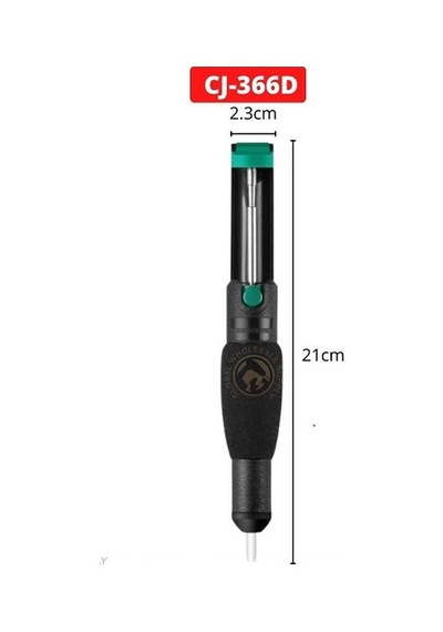 Havya Lehim Pompası Süngerli Kaymaz Desolderin Pump Cj-366d