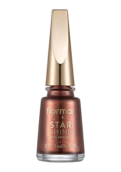 Flormar Star Shine Yoğun Renk Veren Metalik Oje - 005 Bronze Flash - 4 Adet Tarı