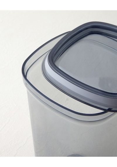 Jade Plastik 3'lü Kavanoz 700 Ml 1,4 L 2 L Füme Füme