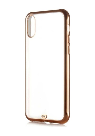 Apple Uyumlu iPhone Xr 6.1 Kılıf Zore Voit Kapak Gold