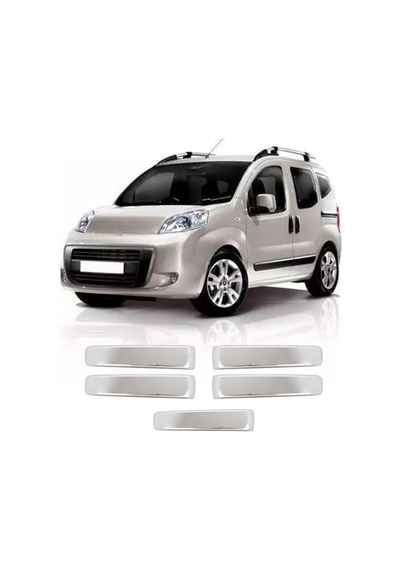 Fiat Fiorino Uyumlu 2007 Ve Üzeri Krom Kapı Kolu 5 Kapı Paslanmaz Çelik