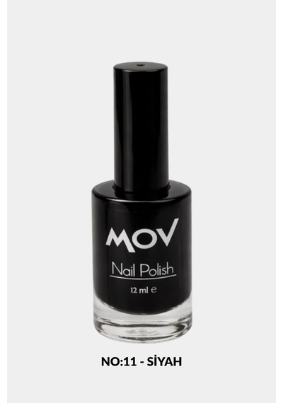 Mov Oje No : 11 Siyah 15 Black