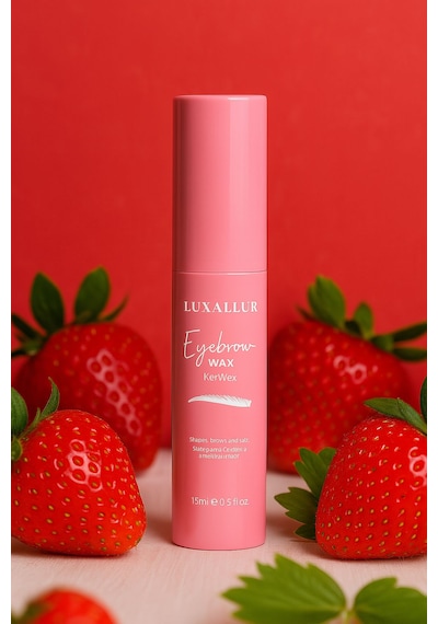 Luxallur Kaş Şekillendirici & Sabitleyici Ve Besleyici Maskara Brow Wax Şeffaf