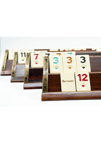 Oval - 327 - Ahşap Okey Tavla Ovlok50-4- - Kmrsfres - - Ovlok50-4-