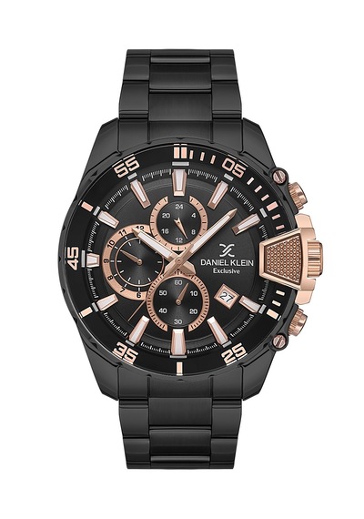 Daniel Klein Dk.1.10565.4 Siyah Bakır Çelik Erkek Kol Saati