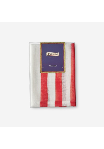 Kırmızı Polyester Amerikan Servisi 35x50 Cm
