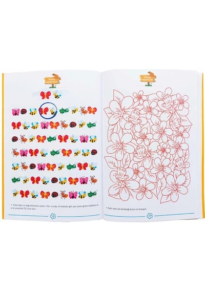 +4 Yaş Zihinsel Gelişim Etkinlikleri 3’Lü Kitap Seti Eolo Yayınl