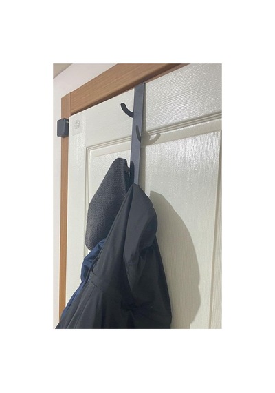 Risingmaber Metal Mat Siyah Amerikan Kapı Arkası Dikey Kapı Arkası Askılık Organizer Askılık Ve Banyo Kapı Ar Diğer