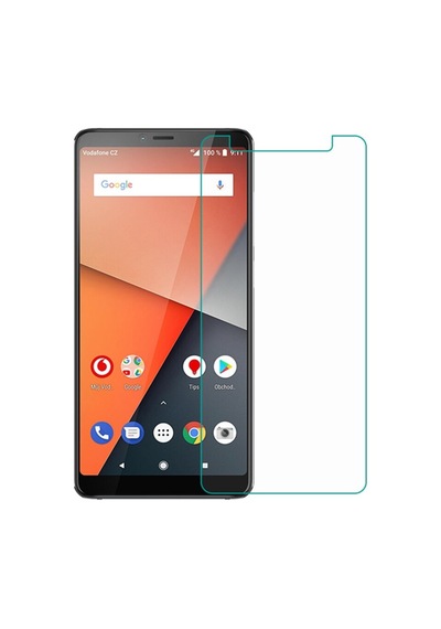 Vodafone Smart N9 Nano Kırılmaz Cam Ekran Koruyucu Şeffaf