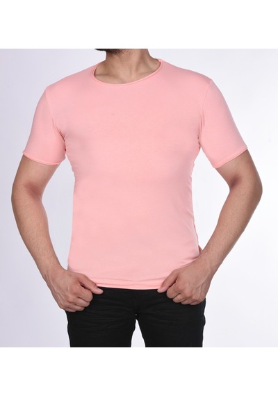 Black Steel Süprem Kısa Kol Pis Dikiş Slimfit Düz Tshırt-1884 (475206768)