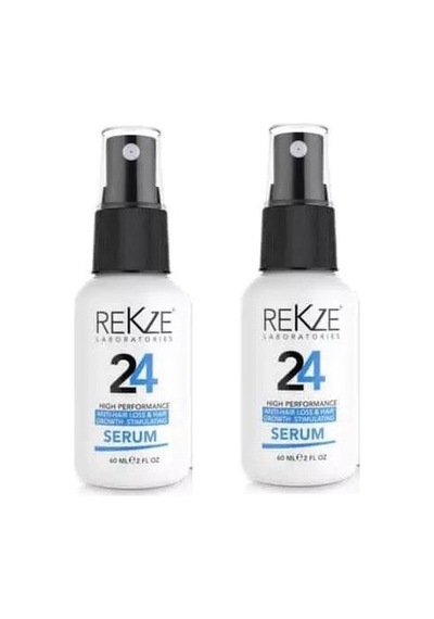 Rekze 24 Saç Kalınlaştırmaya,uzamaya,beslemeye,dökülmeye,kalıp Kellik/alopesi Engel Serum 60 Ml 2 Li