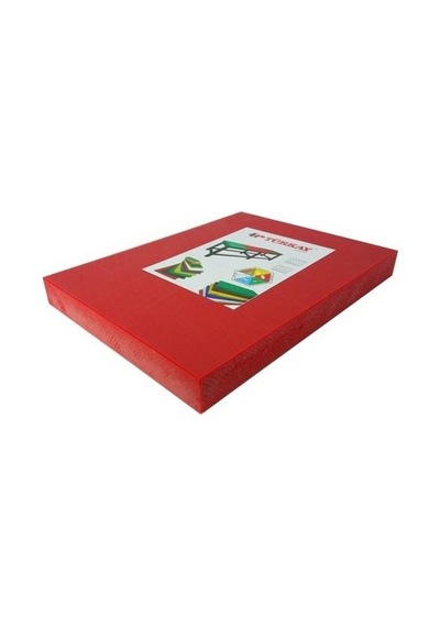 Türkay Polietilen Kesme Tahtası Kırmızı 50X30X4Cm