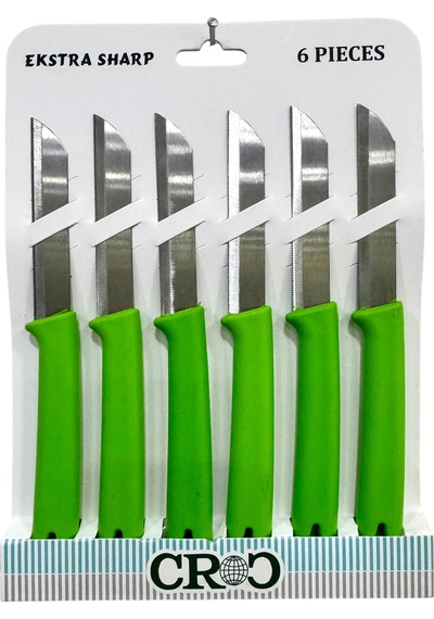 Croc 6lı Meyve Bıçağı Yeşil