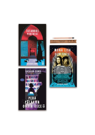 Genç Timaş Mona Lisa Senfonisi - İstanbul Portresi - Pera Palas Ta Onbir Gece Set 3 Kitap