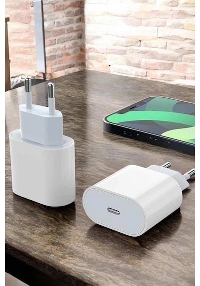 Şarj Aleti Apple     Uyumlu iOS 15/15 Pro Max Şarj Adaptörü Ve Kablosu