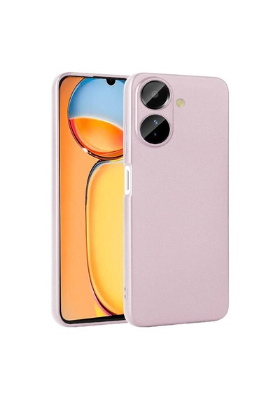 Zore Poco C65 Kılıf Nvth Premier Silikon Kapak-rose Gold