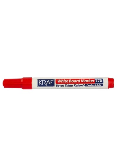 Kraf Beyaz Tahta Kalemi Doldurulabilir 770 4 Renk