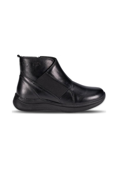 Forelli 27957 Eldo Comfort Fermuarlı Siyah Kadın Bot Siyah