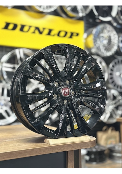 Sıfır Opar 16 İnç 5x98 6.0x16 Et36 Fiat Egea Siyah Jant Takımı
