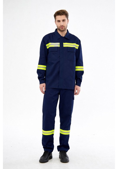 Proweld 100rf-102rf Reflektörlü Isı Alev Ve Kaynak Sıçramalarına Karşı Koruyucu Takım Lacivert