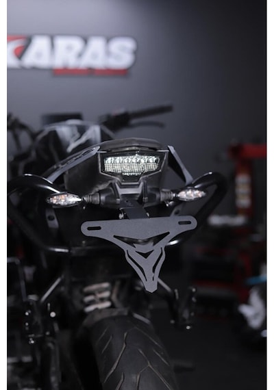 Cf Moto 250 Nk Katlanır Plakalık Spor Siyah