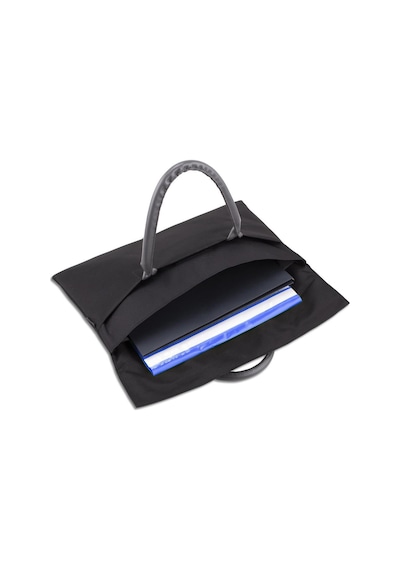 Classone Byn-el000 Wtxpro Su Geçirmez Kumaş 13-14 İnch Bayan Laptop, Notebook, Apple Uyumlu MacBook Air El Çantası- Tote Bag - Siyah