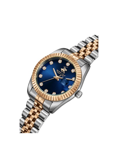 Beverly Hills Polo Club Bp3654x.590 Kadın Kol Saati Gri - Rose Gold