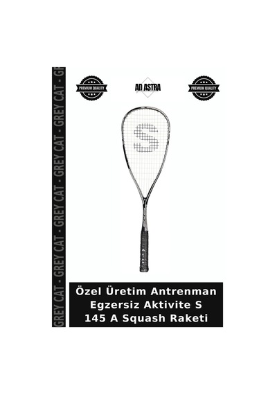 Özel Üretim Antrenman Egzersiz Aktivite S 145 A Squash Raketi Çok Renkli