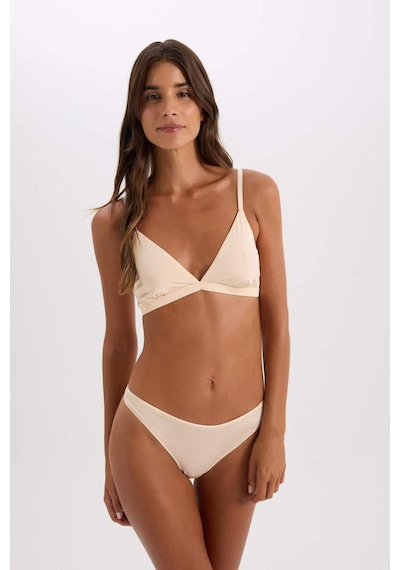 DeFacto String Slip Külot-Fall in Love D5880AX24AUBG375 Bej